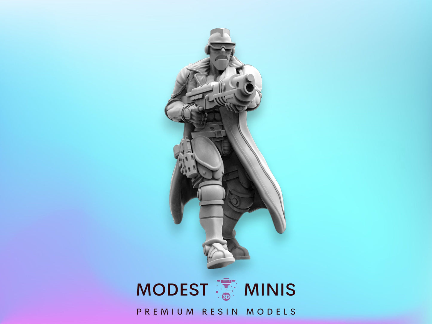 5pc Cyber Fruit Gang - Resin Scale Alien Miniature  | Cyberpunk | Papsikels