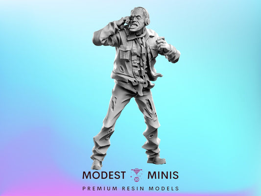 Zombie Classic3 | 28mm - 100mm Scale Resin Mini | Zombicide | Vaultz