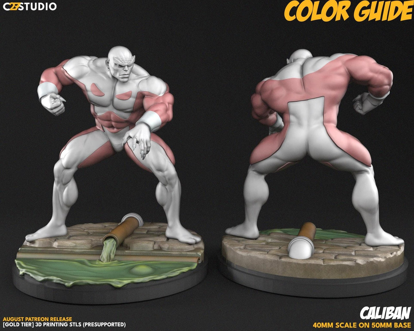 Mutant Tracker - 32mm - 40mm Mini | DnD Mini | Superhero | C27