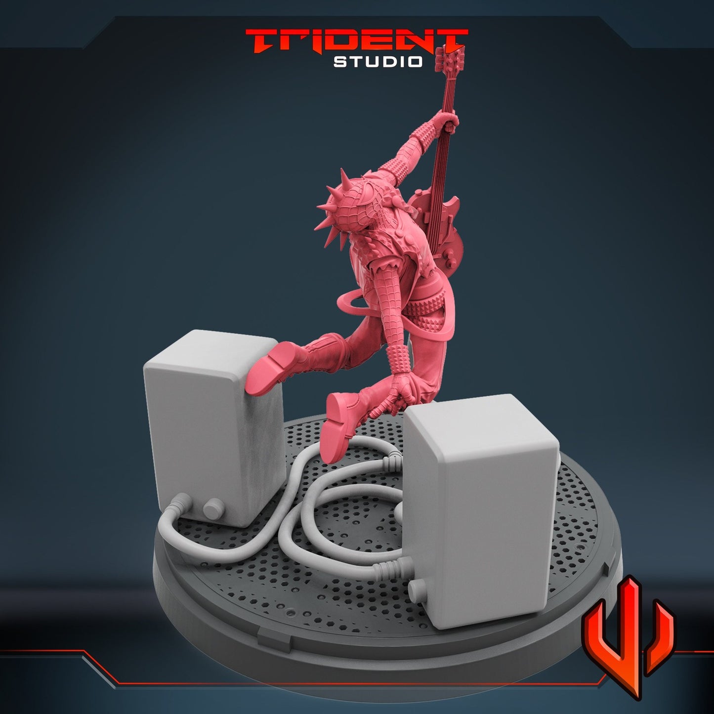 Spider Rocker - 40mm  Miniature | Crisis Protocol Proxy | Trident