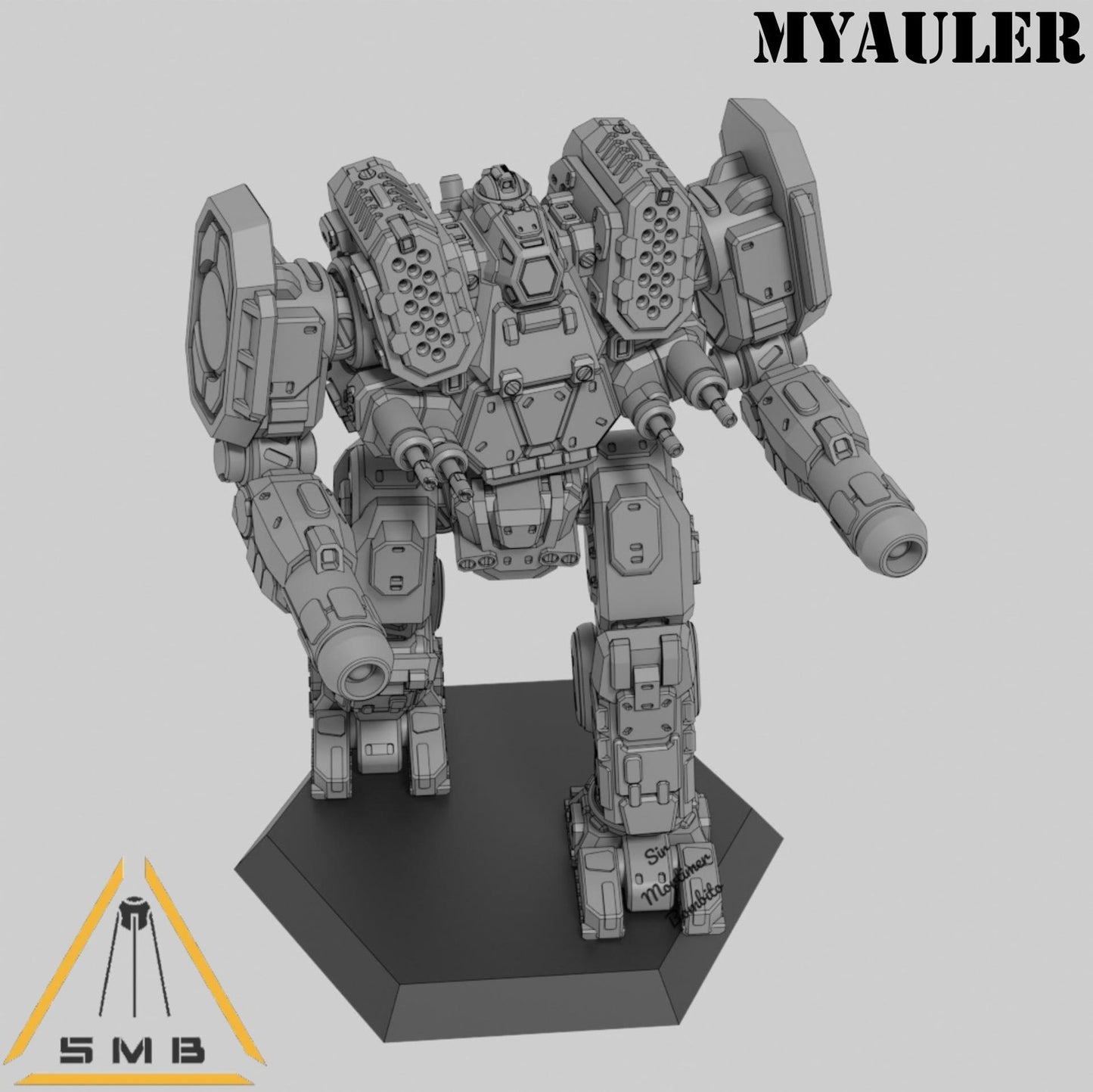 Myauler | 1:265 | 285 | 6mm Battletech Scale | Sir Mortimer