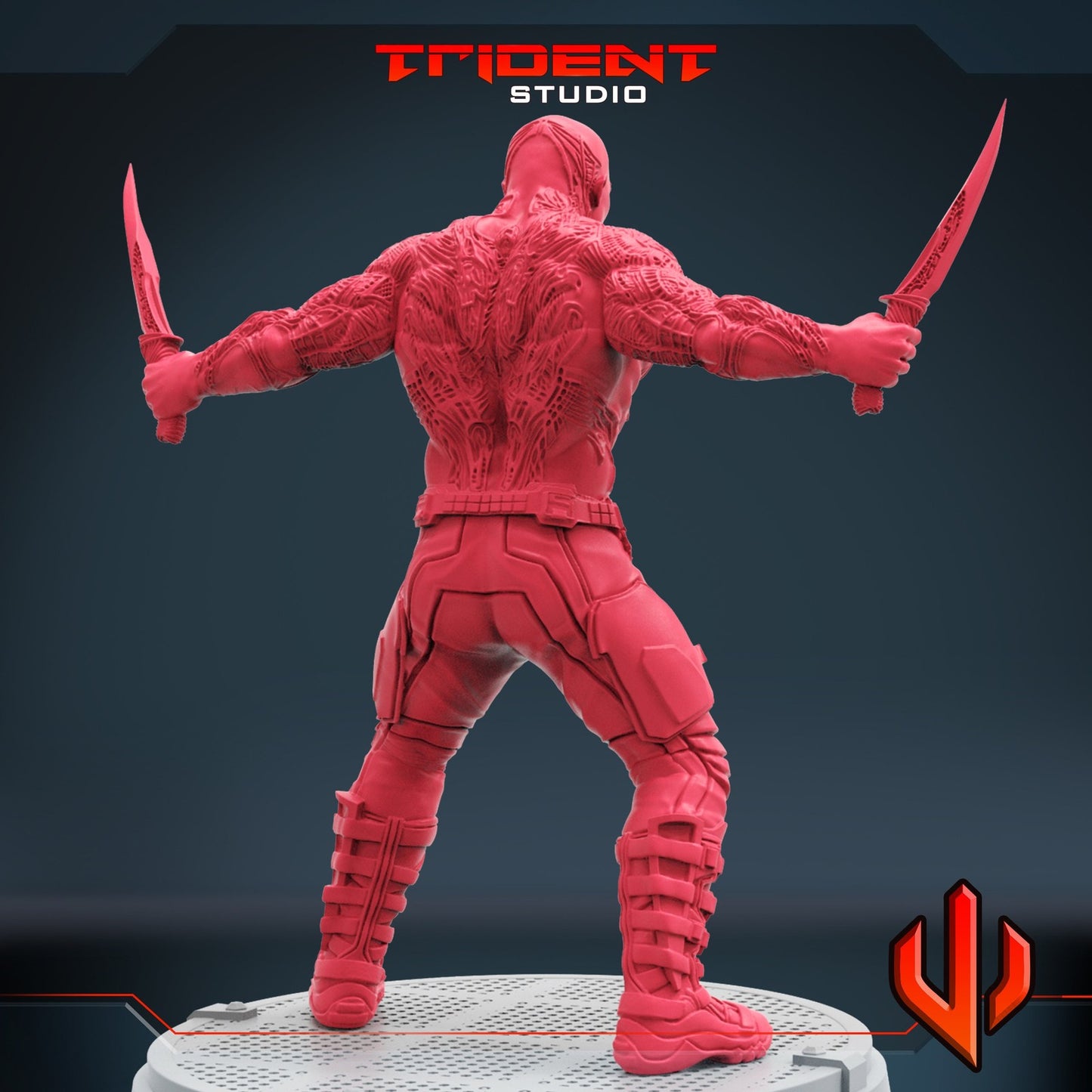 Draxent B - 40mm  Miniature | Crisis Protocol Proxy | Trident