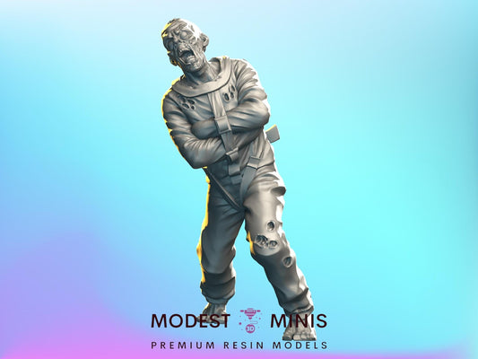Zombie Straitjacket | 28mm - 100mm Scale Resin Mini | Zombicide | Vaultz