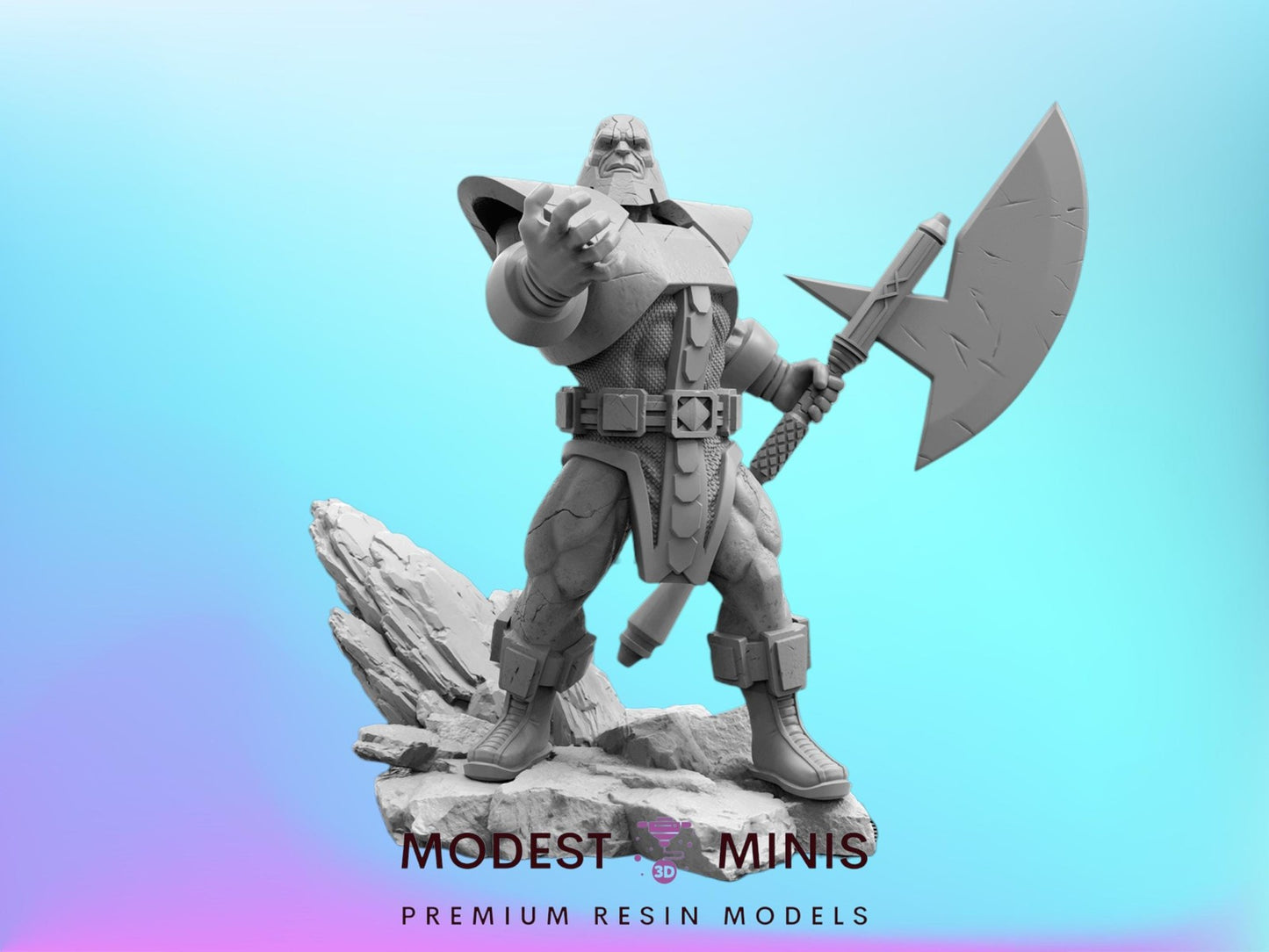 Tamer T - Terrax 40mm  Miniature | Crisis Protocol Proxy | Trident