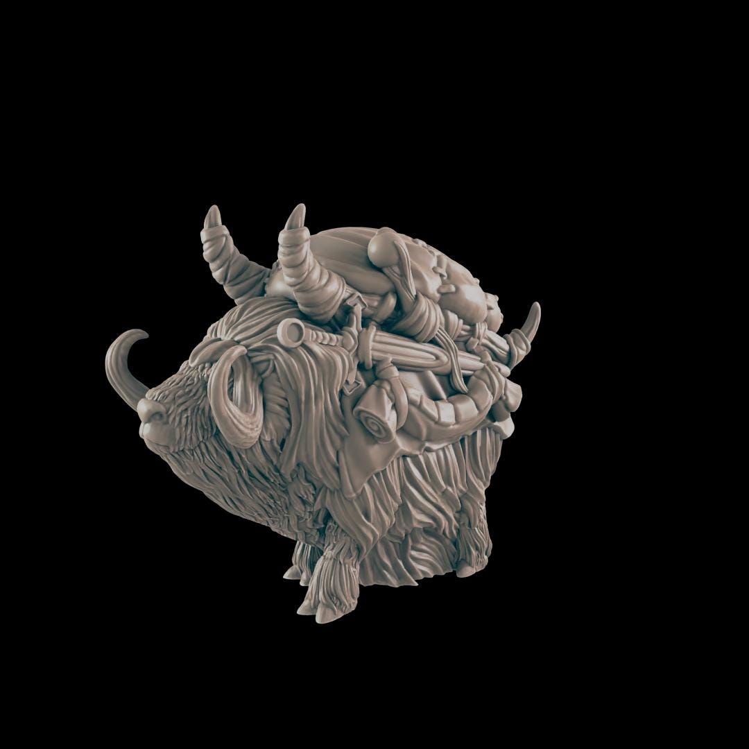 Beasts of Burden  | 25mm - 100mm Scale | DnD | EC3D Fantasy Mini | Everyday Folk