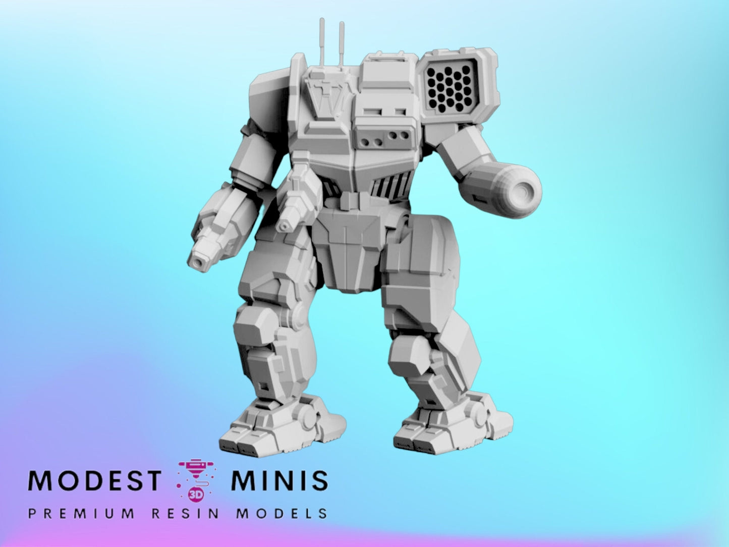 Orion IIC - A | 1:265 | 6mm Battletech Scale | Mecha | Sir Mortimer