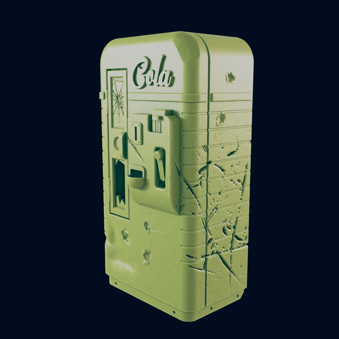 Cola Machine Scatter Terrain | 28mm - 54mm Scale | Survivor Terrain | Fantasy Scatter | Sci Fi Terrain | Superhero