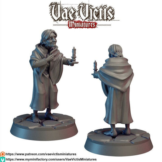 VVM Grandma | 28mm - 75mm Scale | DnD Frostgrave Mini | Vae Victis Fantasy
