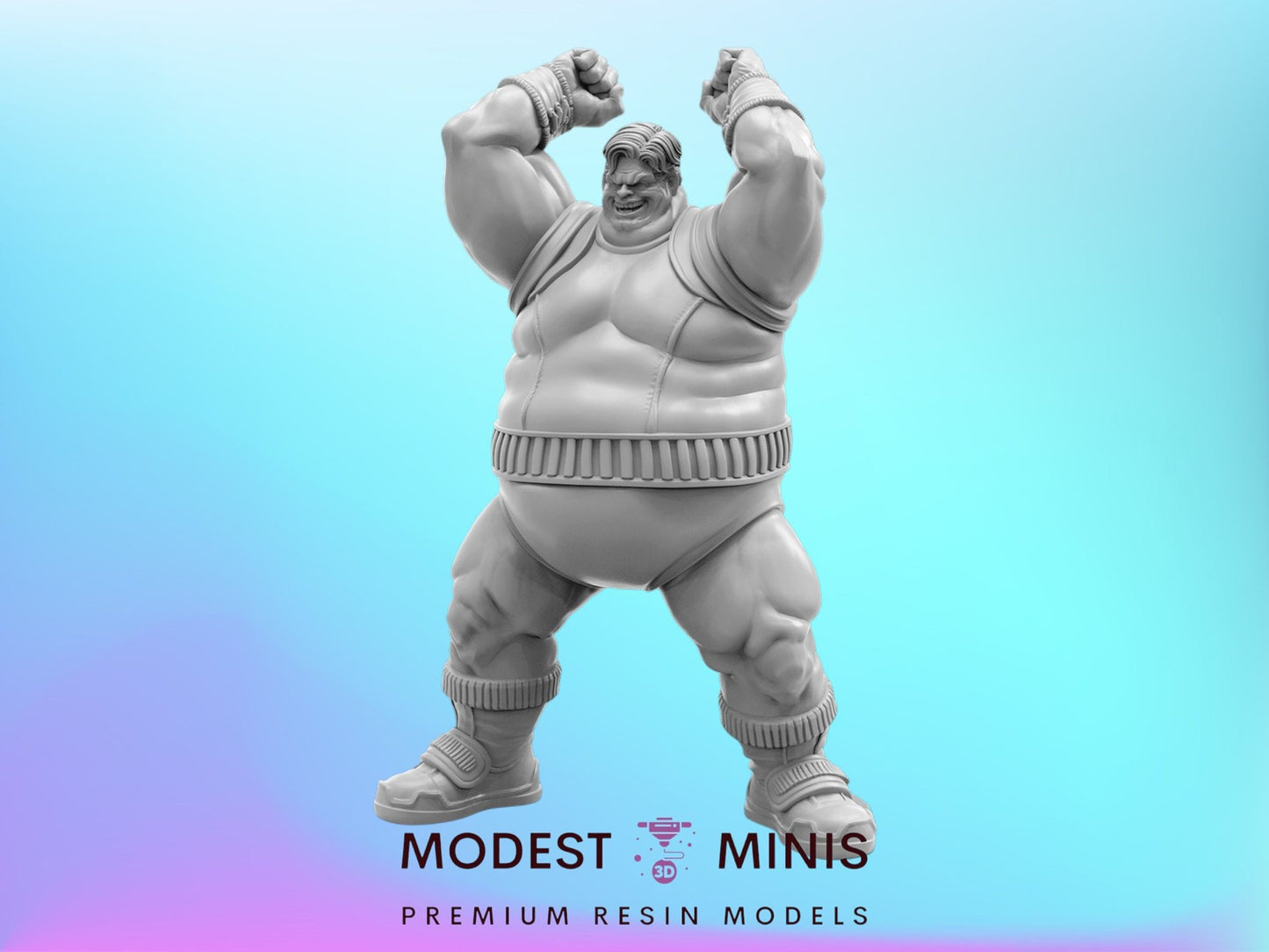 Trident Thicc - Blob 40mm  Miniature | Crisis Protocol Proxy | Trident