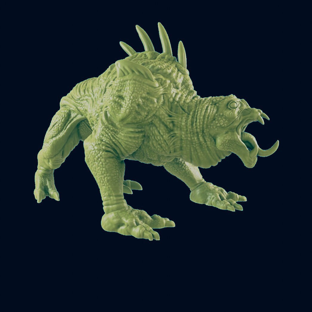 Death Jaw | 28mm - 100mm Scale Resin Mini - Survivors | | Zombicide | Badlands | Walking Dead