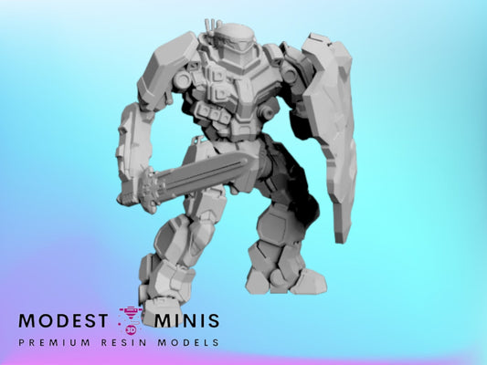 Black Knight BLX | 1:265 | 6mm Battletech Scale | Mecha | Sir Mortimer