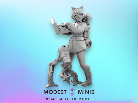 Survivor Mystery Gang Smarty | 28mm - 100mm Scale Resin Mini | Zombicide | Vaultz