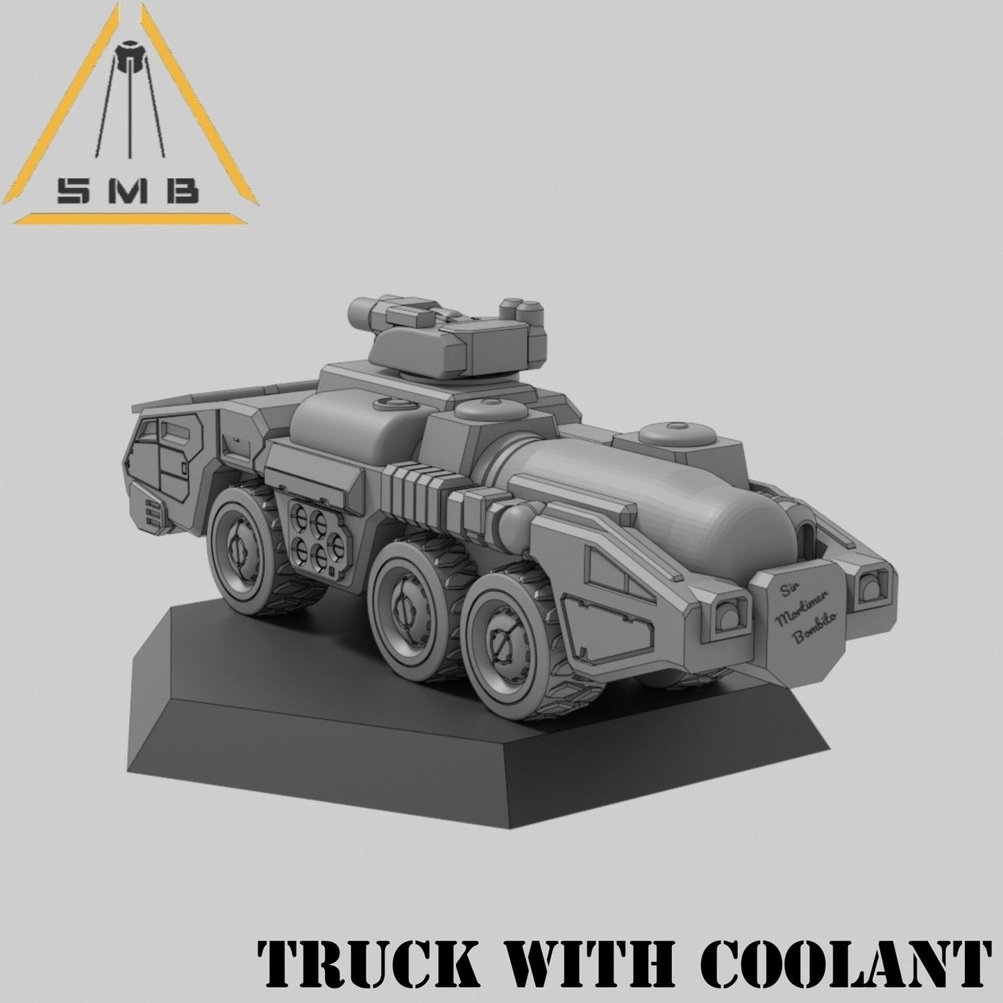 Truck with Coolant | 1:265 | 285 | 6mm Battletech Scale |
