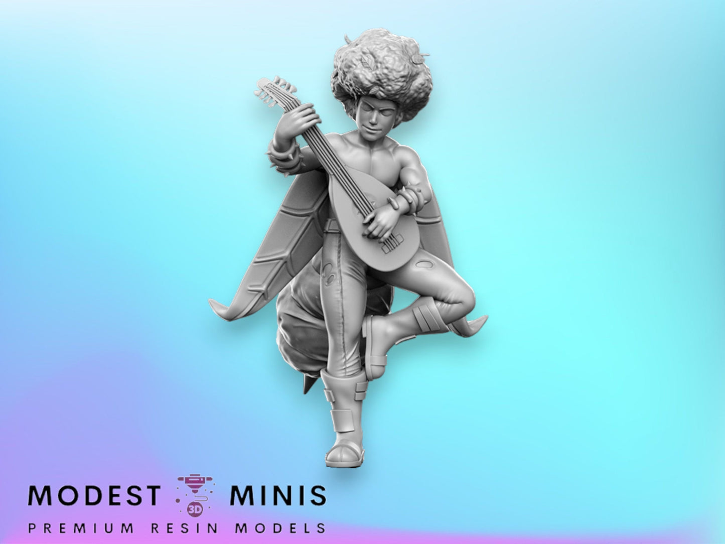 Jankin Wasp Bard - 28mm 32mm Scale DnD Miniature | Dungeons and Dragons | RN Estudio