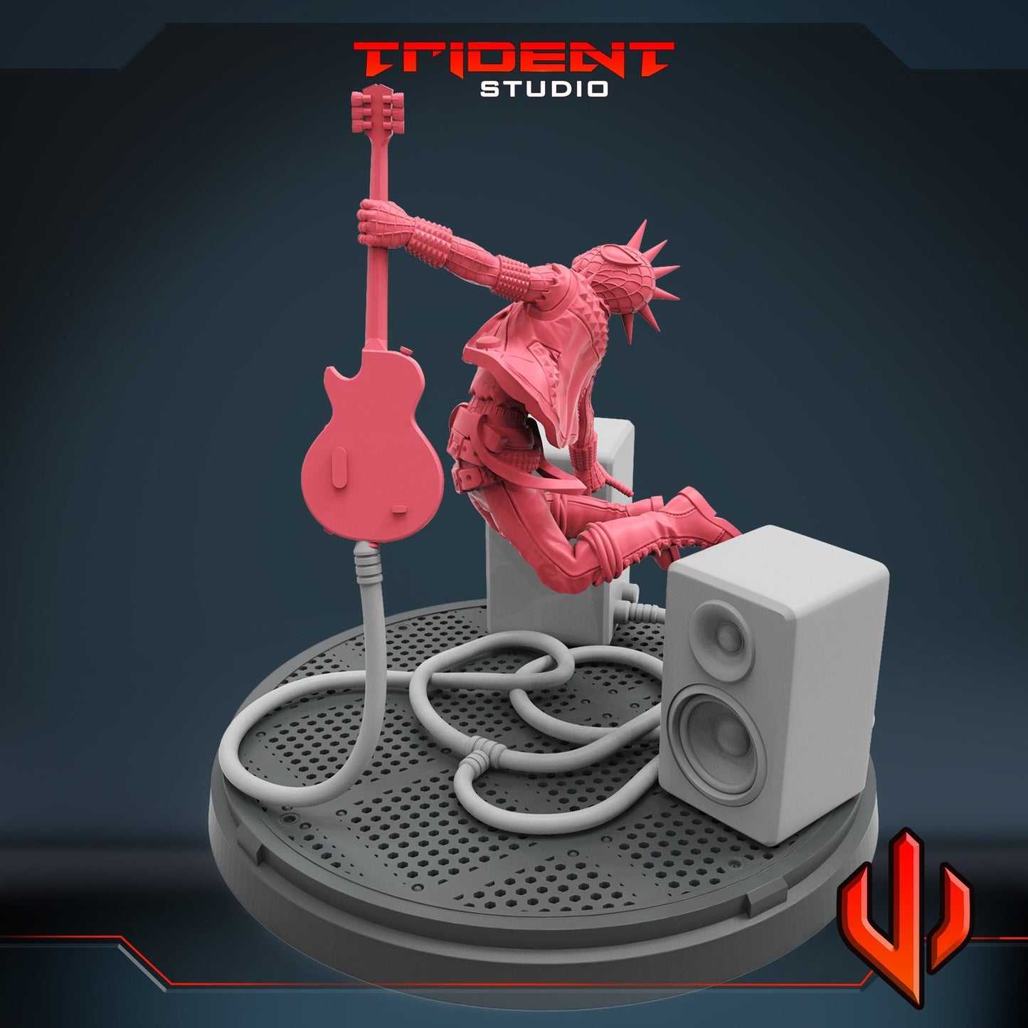 Spider Rocker - 40mm  Miniature | Crisis Protocol Proxy | Trident