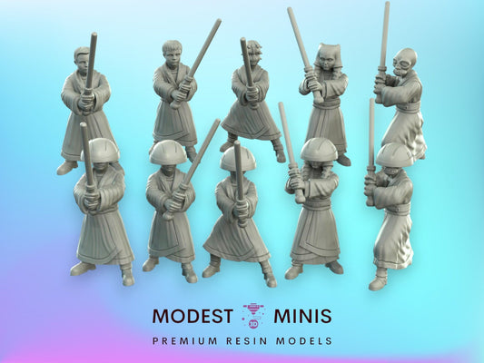 5pc Kid Apprentice Set - 28mm - 40mm Scale | Star Wars Legion Mini