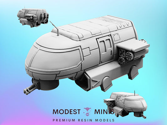 Air Taxi - 28mm 32mm 40mm Scale Cyberpunk Miniature  |  Blade Runner | | Papsikels