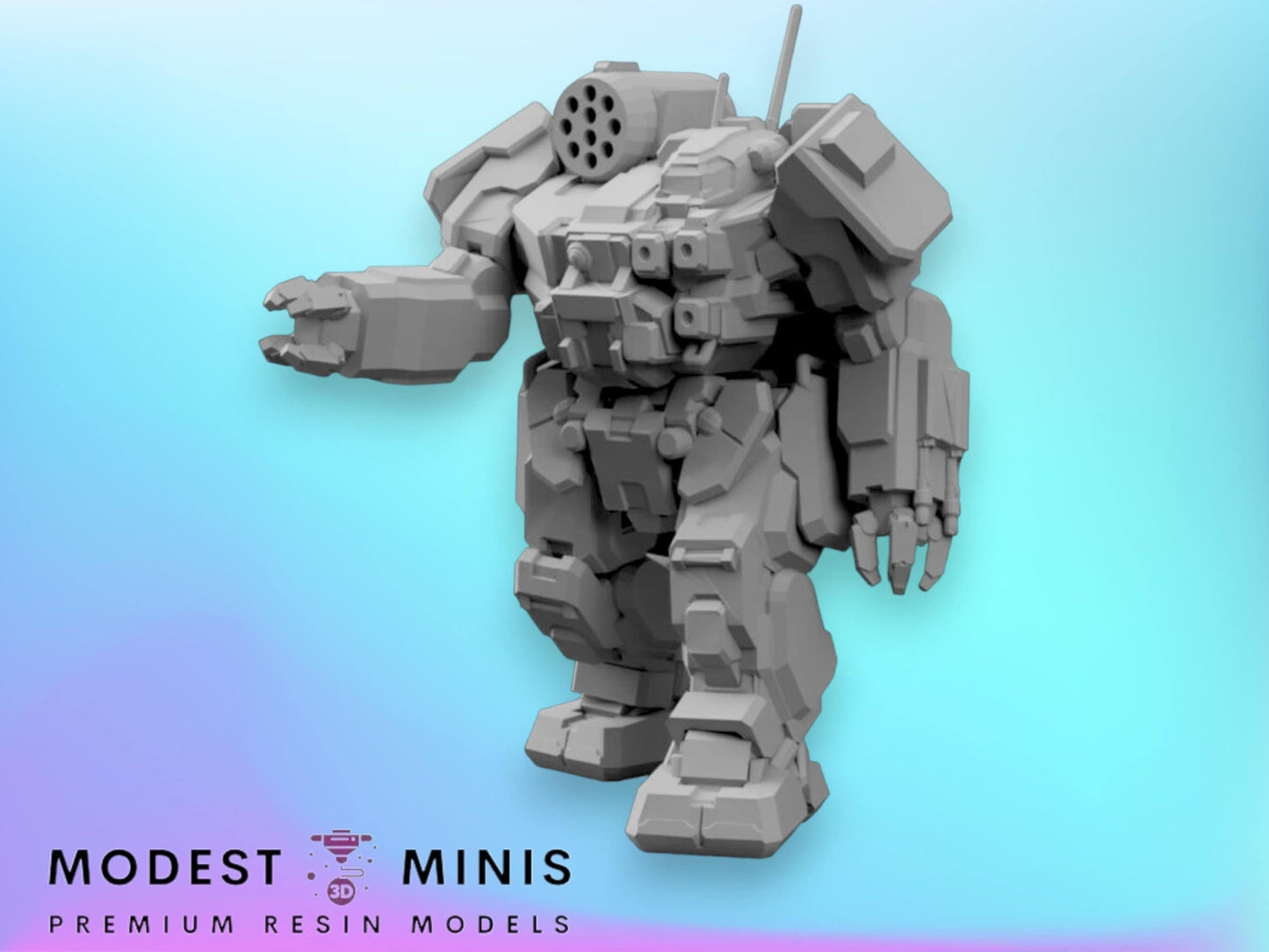 Thunderbolt TDR | 1:265 | 6mm Battletech Scale | Mecha | Sir Mortimer