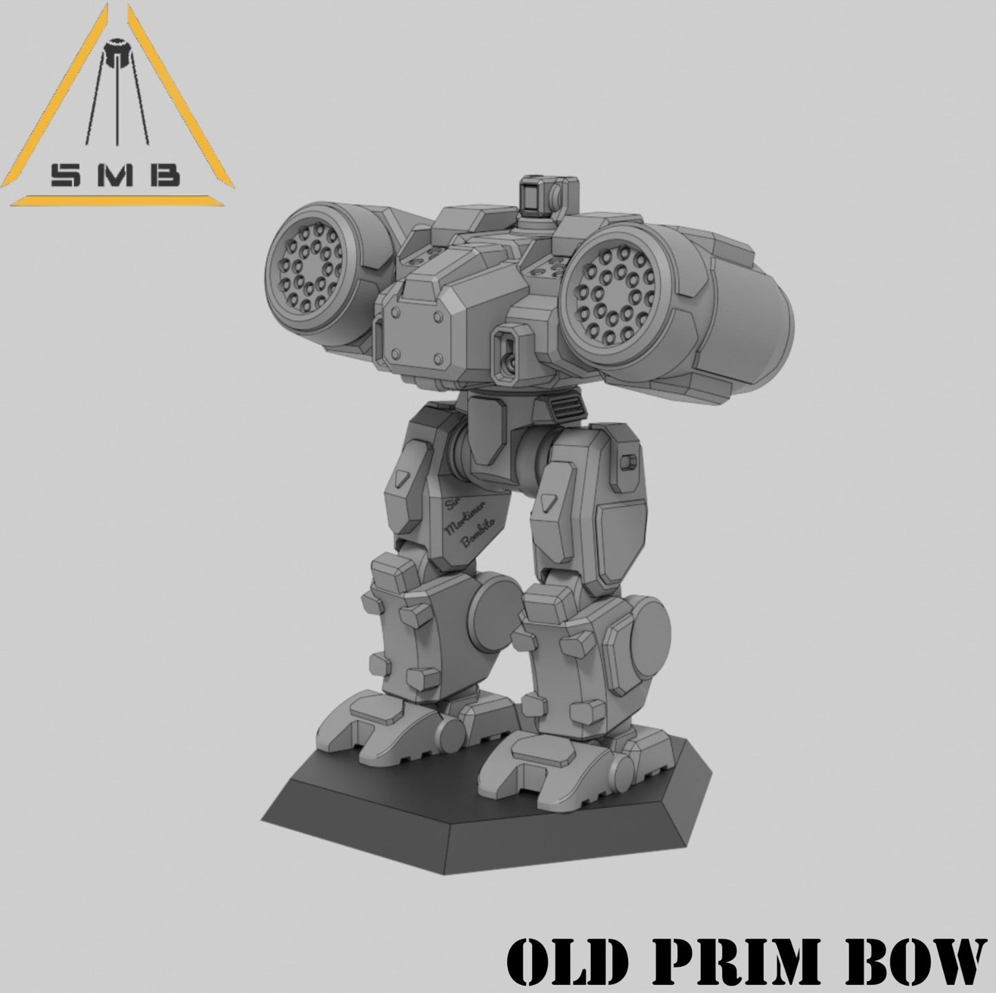 Old Prim Bow | 1:265 | 285 | 6mm Battletech Scale | Sir Mortimer