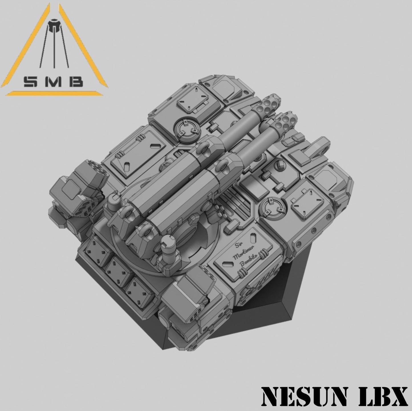 Nesun LBX Tank | 1:265 | 285 | 6mm Battletech Scale |