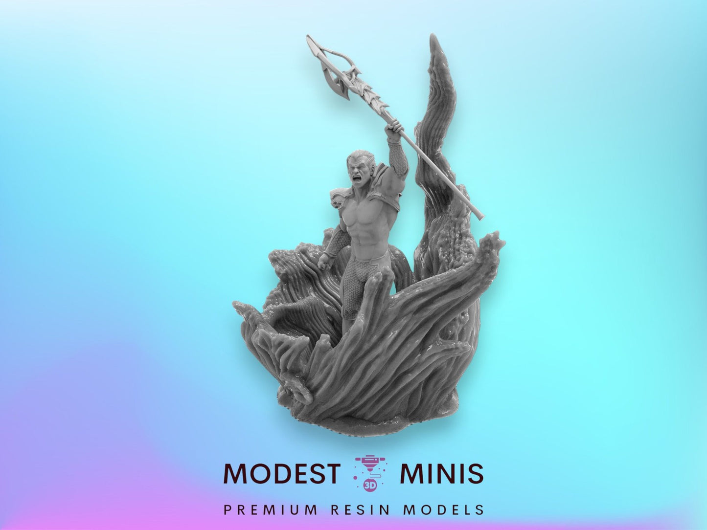 Phoenix Fishy - 40mm  Miniature | Crisis Protocol Proxy | Trident