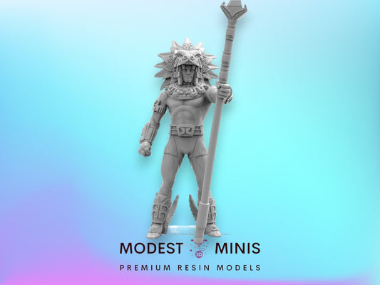 King of Atlantis A - 40mm  Miniature | Crisis Protocol Proxy | Trident