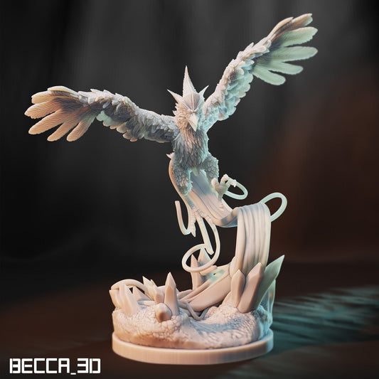 Legendary Frost Bird - Resin Kaiju Minis | Dungeons and Dragons Mini | Sci Fi | Fantasy Resin