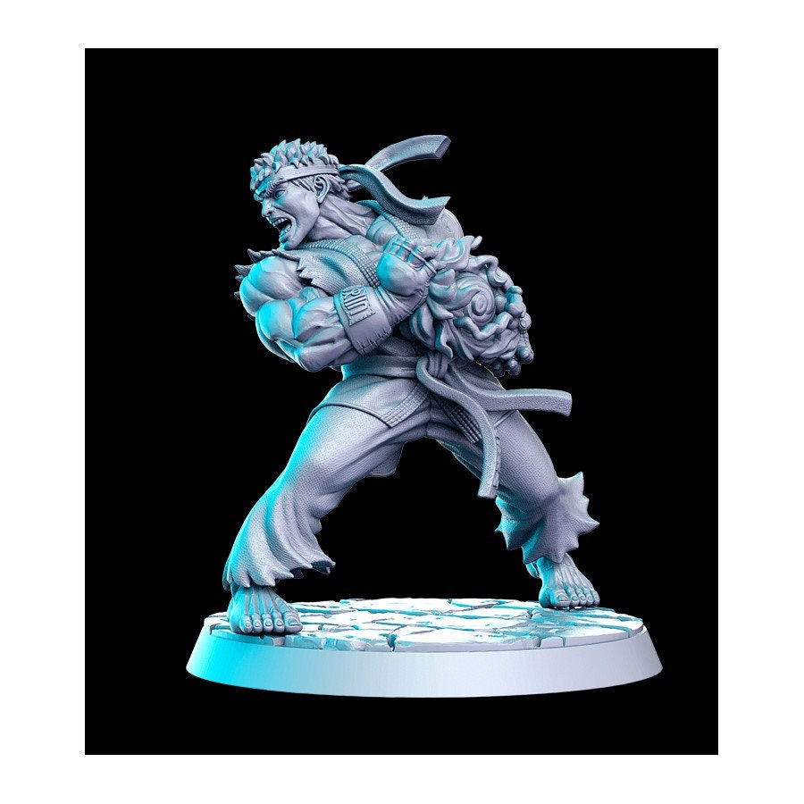 Tatsu - 32mm Scale DnD Miniature | Dungeons and Dragons | JRPG Mini - RN Estudio
