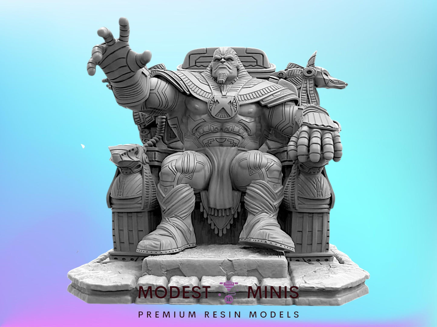 The First One - En Saba Nur Apocalypse 40mm  Miniature | DnD Mini | Superhero | Trident