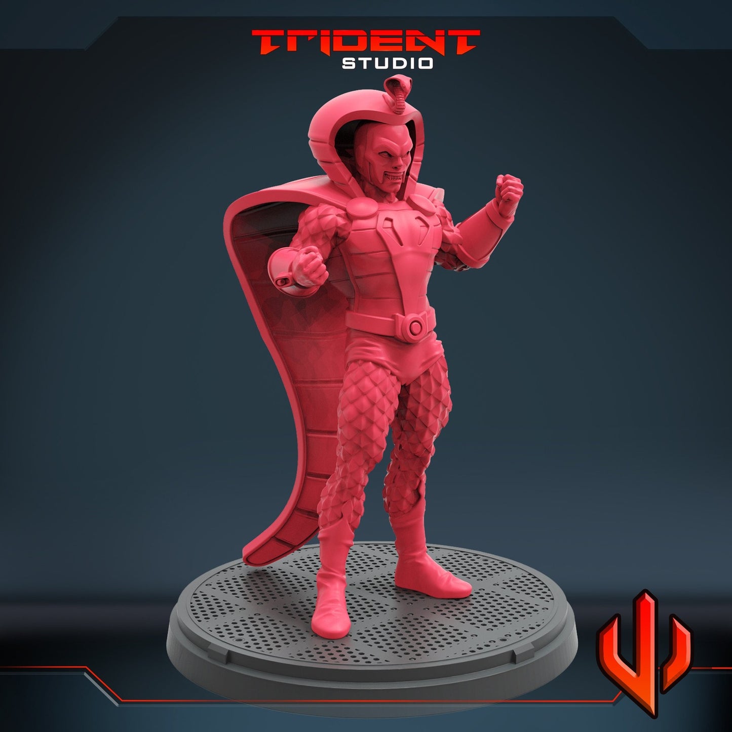 Venom King - 40mm  Miniature | Crisis Protocol Proxy | Trident