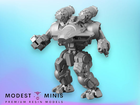 Warcrow | 1:265 | 6mm Battletech Scale | Mecha | Sir Mortimer