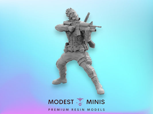 Anti Panther D - 40mm  Miniature | Crisis Protocol Proxy | Trident