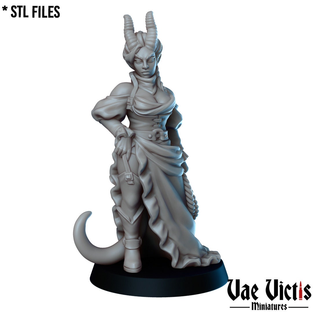 6pc Western Fantasy Set | 28mm - 75mm Scale | DnD Frostgrave Mini | Vae Victis Fantasy