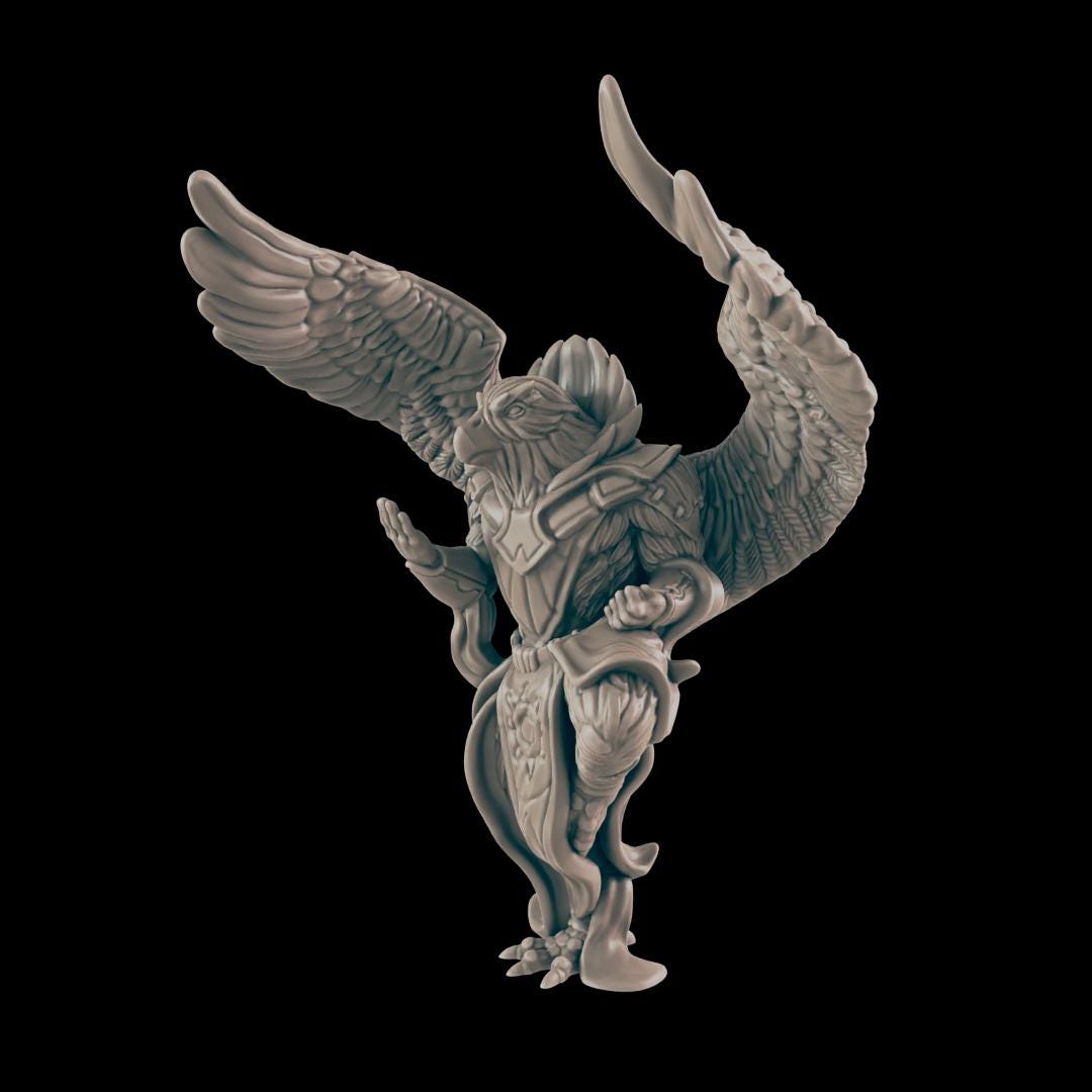 Monk Heroes  | 25mm - 100mm Scale | DnD | EC3D Fantasy Mini | Everyday Heroes