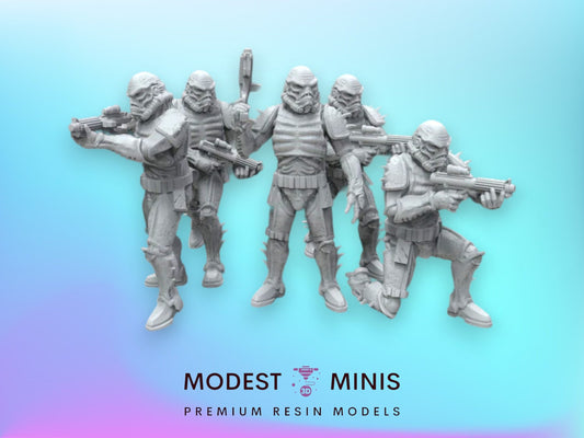 5pc Stormhorror Squad - 28mm - 40mm Scale | Star Wars Legion Mini