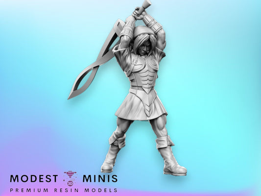 JRPG Fierce Deity Mask - 28mm 32mm Scale DnD Miniature | Dungeons and Dragons | RN Estudio