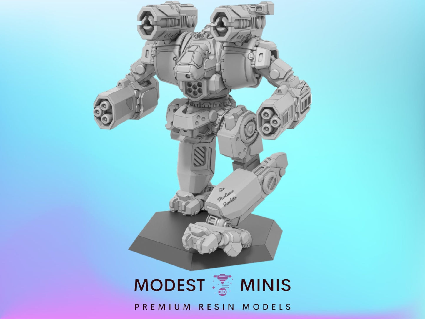 Blood AP | 1:265 | 6mm Battletech Scale | Mecha | Sir Mortimer