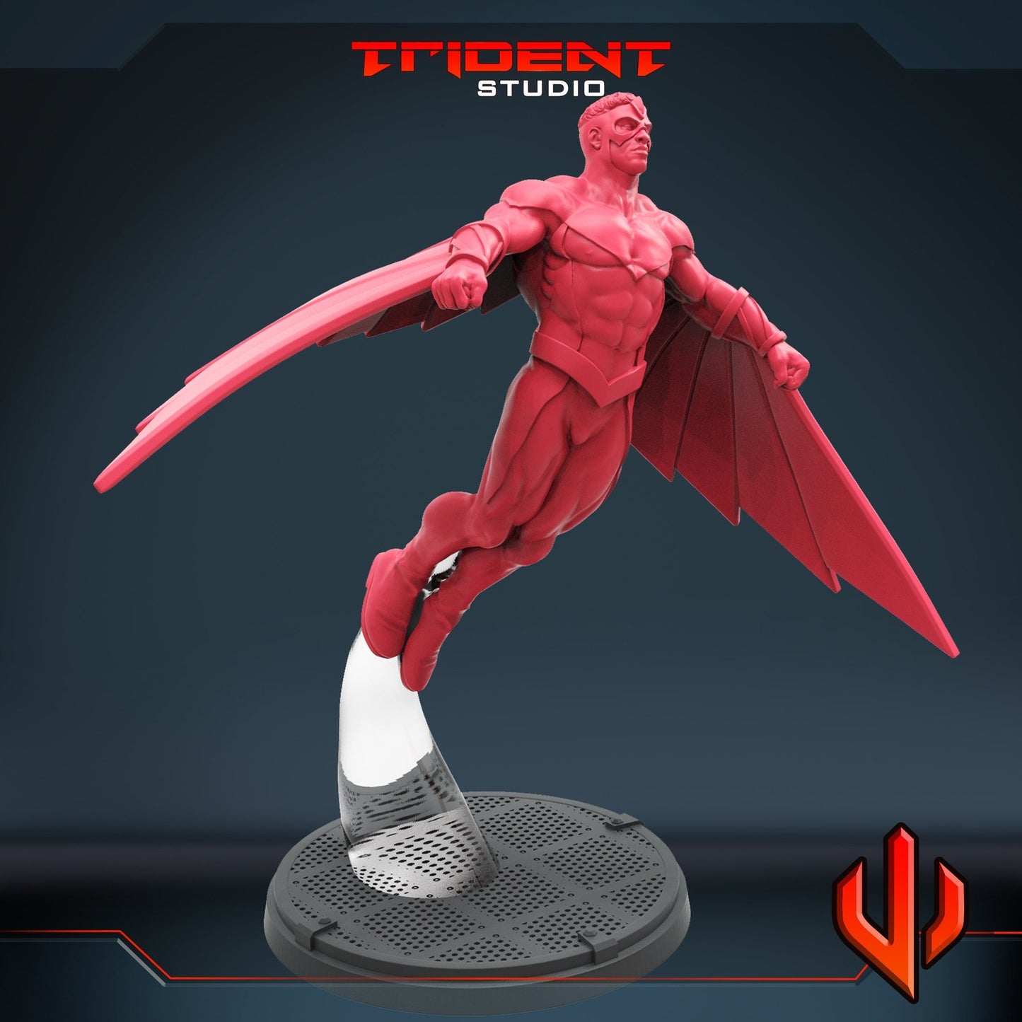 Classic Bird of Prey - 40mm  Miniature | Crisis Protocol Proxy | Trident
