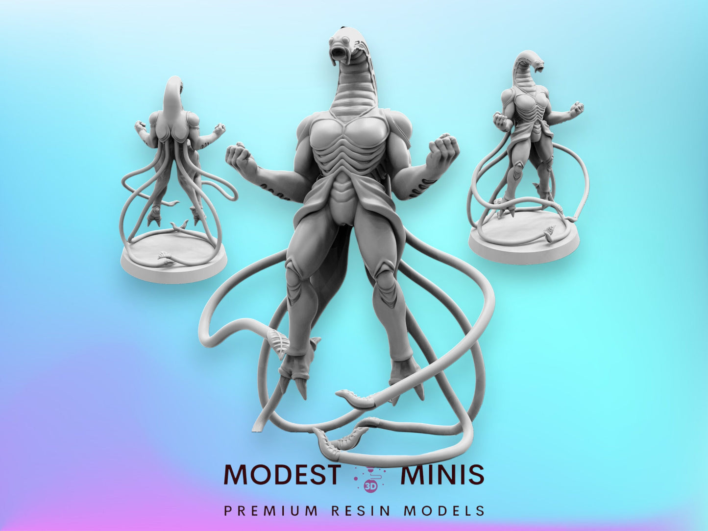 Hyper Papsinoid Eleguu C - Resin Cyberpunk Miniature  | Papsikels
