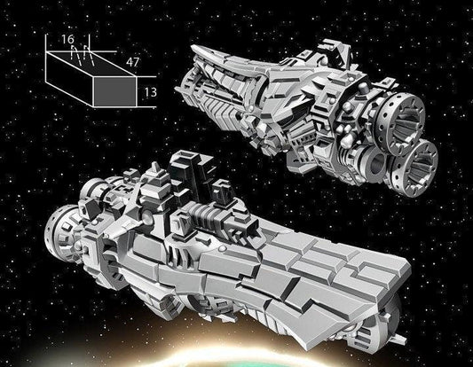 Human Cruiser - Twilight Imperium | Fleetscale | Starfinder | Billion Suns | Starmada | Firefly | Terra Conflict