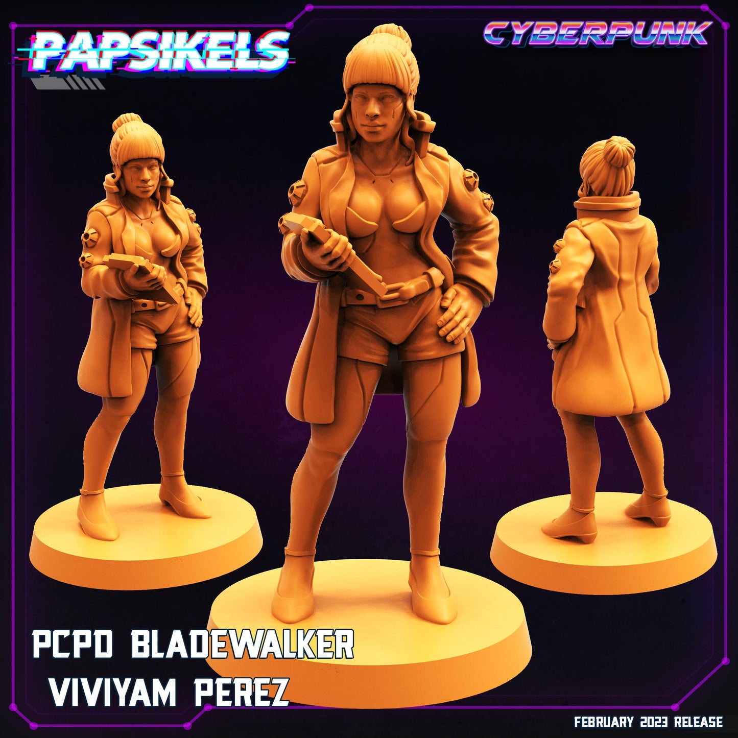 PCPD Blade Walker Viviyam - 32mm Scale Alien Miniature  | Batang City | Papsikels