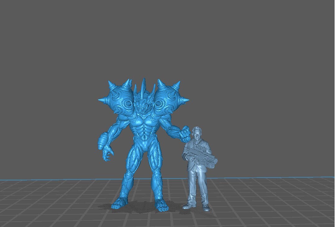 Hyper Papsinoid Grasker C - Resin Cyberpunk Miniature  | Papsikels