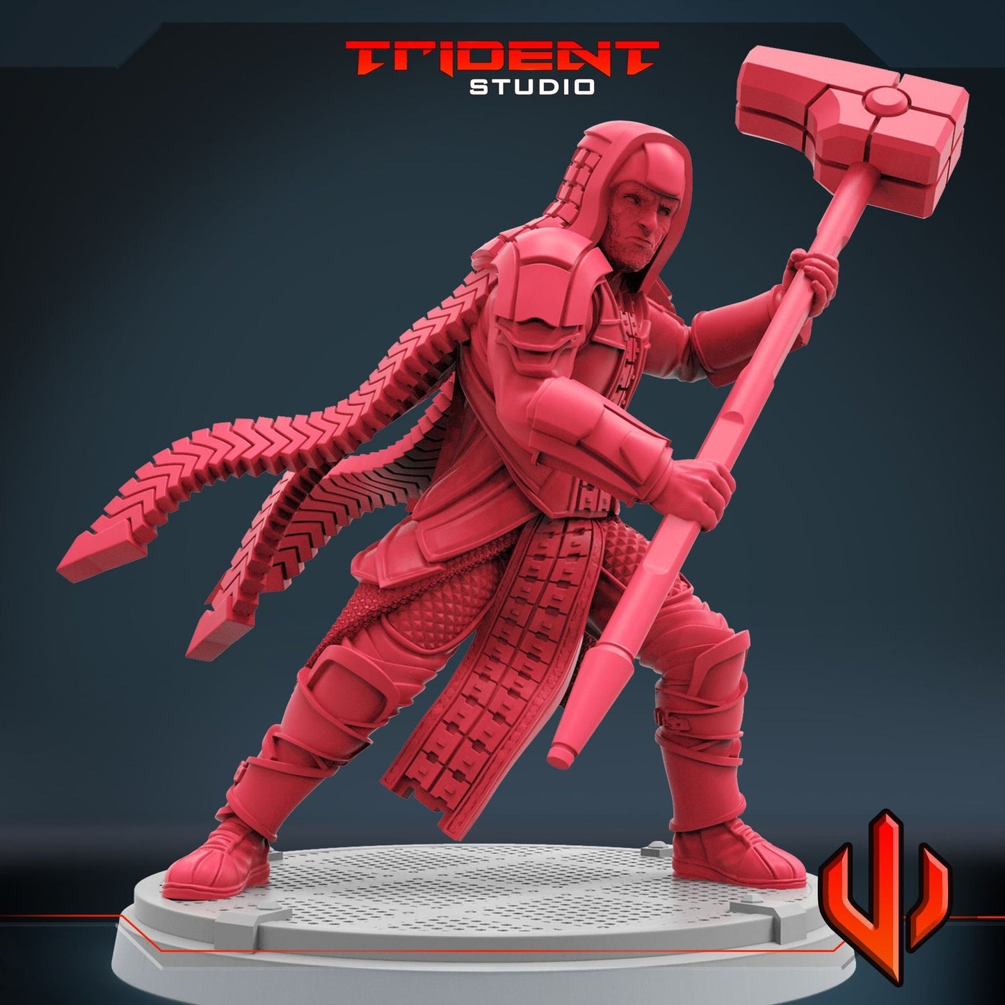 The Accuser A - Ronan 40mm  Miniature | Crisis Protocol Proxy | Trident