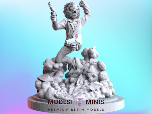 Ape Gent 47 - 32mm - 40mm Mini | DnD Mini | Superhero | C27