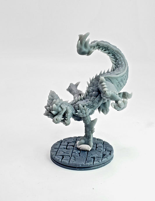 Flame Dragon Kaiju Stg 2 - Resin Kaiju Minis | Dungeons and Dragons Mini | Sci Fi | Fantasy Resin