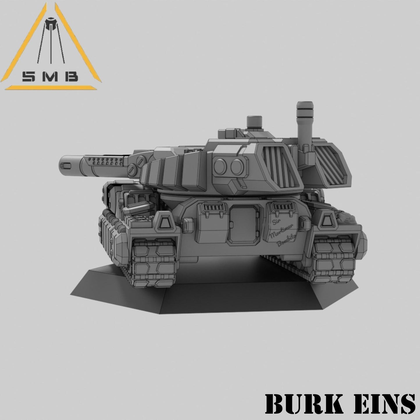 Burk Eins Heavy Tank | 1:265 | 285 | 6mm Battletech Scale | Sir Mortimer