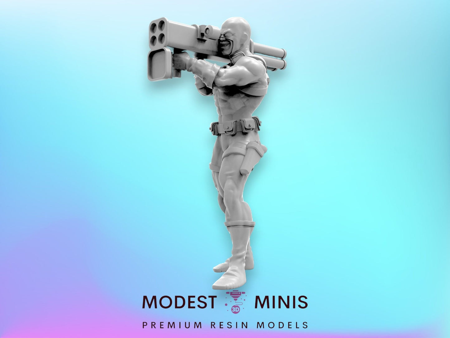 Agent Bob - 40mm  Miniature | Crisis Protocol Proxy | Trident