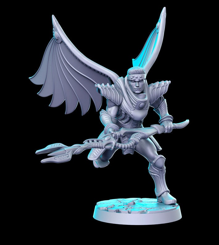 Legendary Loyal Dragoon - 32mm Scale DnD Miniature | Dungeons and Dragons | JRPG Mini - RN Estudio