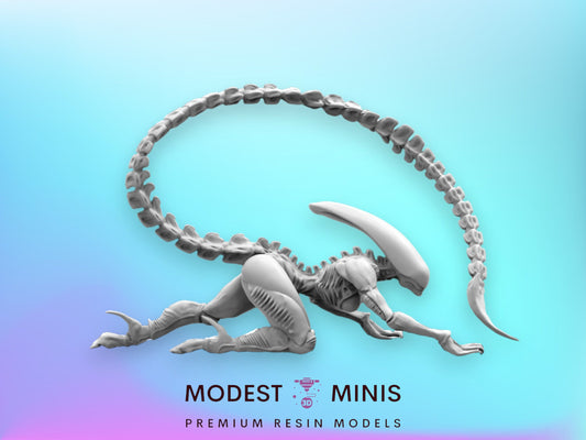 Alien Xeno Vixen - 32mm Scale Alien Miniature | RPG | Sci fi | Cyberpunk | Role Playing | DnD | Papsikel