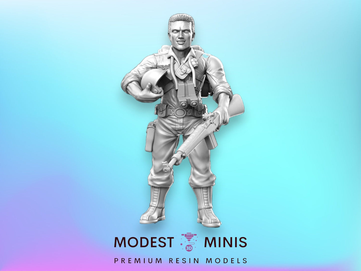 Joe Conrad - 28mm 32mm Scale DnD Miniature | Dungeons and Dragons | RN Estudio